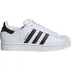 Image de Adidas, Hommes, Baskets, Superstar Ii, Noir, Blanc, (43 1/3)
