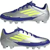 Image de Adidas, Hommes, Chaussures de football, F50 Club Messi FG/MG (44 2/3), Argent, Gris, Bleu, Jaune