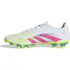 Image de Adidas, Hommes, Chaussures de football, Chaussures de football Predator Pro MG pour hommes (42 2/3), Pink, Blanc