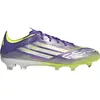 Image de Adidas, Hommes, Chaussures de football, F50 PRO FG PURRUS/FTWWHT/LUCLEM Grösse: 11 (46), Violet, Multicolore, Blanc, Jaune