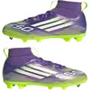 Image de Adidas, Garçons, Chaussures de football, F50 League Fg/Mg Mid J - purrus/ftwwht/luclem (32), Vert, Violet