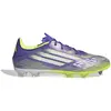 Image de Adidas, Unisexe, Chaussures de football, League FG/MG Fussballschuhe (39 1/3), Blanc, Violet, Jaune