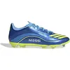 Image de Adidas, Hommes, Chaussures de football, F50 Messi League FG/AG (43 1/3), Bleu, Jaune