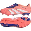Image de Adidas, Garçons, Chaussures de football, Predator League FT FG/AG (38 2/3), Orange, Bleu, Blanc