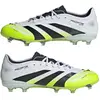 Image de Adidas, Hommes, Chaussures de football, Chaussures de football Predator Pro FG pour hommes (40 2/3), Jaune, Noir, Blanc