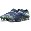 Image de Puma, Hommes, Chaussures de football, FUTURE 7 ULTIMATE Low FG/AG (42), Gris, Bleu, Vert