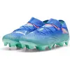 Image de Puma, Hommes, Chaussures de football, FUTURE 7 ULTIMATE Low FG/AG (43), Bleu, Vert, Gris