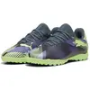 Image de Puma, Unisexe, Chaussures de football, Future 7 Play Tt Jr (37.5), Vert, Violet, Gris