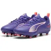 Image de Puma, Unisexe, Chaussures de football, ULTRA 5 PLAY FG/AG Jr (35), Violet, Bleu