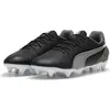 Image de Puma, Hommes, Chaussures de football, King Match Mxsg (47), Blanc, Gris, Noir