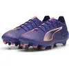 Image de Puma, Unisexe, Chaussures de football, Ultra 5 Ultimate Fg (45), Bleu, Blanc, Vert