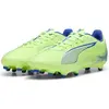 Image de Puma, Unisexe, Chaussures de football, Ultra 5 Play Fg/Ag (42), Bleu, Jaune, Vert