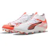 Image de Puma, Unisexe, Chaussures de football, ULTRA 5 MATCH+ FG/AG (42.5), Blanc