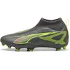 Image de Puma, Chaussures de football, Ultra 5 Match+ Ll FG/AG (33), Bleu, Gris, Argent