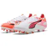 Image de Puma, Hommes, Chaussures de football, Ultra 5 Match Fg/Ag (45), Blanc, Multicolore