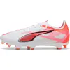 Image de Puma, Unisexe, Chaussures de football, Ultra 5 Match Fg/Ag (43), Blanc
