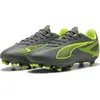Image de Puma, Unisexe, Chaussures de football, Ultra 5 Play Fg/Ag (46), Bleu, Gris, Argent