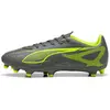 Image de Puma, Unisexe, Chaussures de football, Ultra 5 Play Fg/Ag (43), Bleu, Gris, Argent