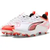 Image de Puma, Unisexe, Chaussures de football, ULTRA 5 PLAY FG/AG Jr (35), Blanc
