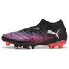 Image de Puma, Hommes, Chaussures de football, Future 8 Match Fg/Ag (44), Noir