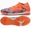 Image de Puma, Hommes, Chaussures de football, Future Match Creativity TT-Fussballschuhe für Herren (40), Orange