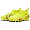 Image de Puma, Unisexe, Chaussures de football, FUTURE 8 MATCH FG/AG Jr (34), Jaune