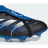 Image de Adidas, Unisexe, Chaussures de football, Predator League Fussballschuhe (44 2/3), Bleu, Blanc, Noir