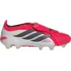 Image de Adidas, Hommes, Chaussures de football, Predator 26 Elite FT FG (47 1/3), Rouge, Blanc, Noir