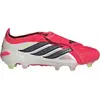 Image de Adidas, Hommes, Chaussures de football, Predator 26 Elite FT FG (39 1/3), Rouge, Blanc, Noir