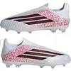Image de Adidas, Garçons, Chaussures de football, F50 Lamine Yamal League Sans Lacets (29), Rouge, Blanc