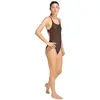 Image de Adidas Maillot De Bain 3 Stripes High Neck 2-way Straps Peachsoft