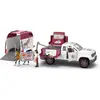 Image de Schleich Mobile Tierärztin mit Anhänger