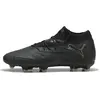 Image de Puma, Unisexe, Chaussures de football, Future 8 Ultimate Fg (41), Noir, Orange