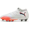 Image de Puma, Unisexe, Chaussures de football, Future 8 Ultimate Ag (43), Rouge, Blanc, Noir