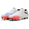 Image de Puma, Unisexe, Chaussures de football, FUTURE 8 ULTIMATE basse FG (43), Orange, Blanc, Noir