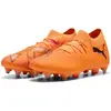 Image de Puma, Unisexe, Chaussures de football, Future 8 Match Mxsg (40.5), Orange, Noir