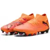 Image de Puma, Unisexe, Chaussures de football, Future 8 Pro Fg/Ag (39), Orange, Noir, Pink