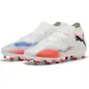 Image de Puma, Unisexe, Chaussures de football, FUTURE 8 PRO FG/AG Jr (33), Noir, Rouge, Blanc