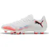 Image de Puma, Unisexe, Chaussures de football, Future 8 Play Fg/Ag (40, 40.5), Blanc, Orange, Rouge