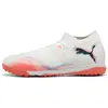 Image de Puma, Unisexe, Chaussures de football, Future 8 Match Tt (45), Blanc, Rouge, Noir