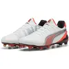 Image de Puma, Unisexe, Chaussures de football, King Ultimate Fg/Ag (43), Orange, Noir, Argent