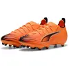 Image de Puma, Garçons, Chaussures de football, ULTRA 6 PRO FG/AG Jr (34.5), Noir, Orange, Rouge