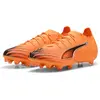 Image de Puma, Unisexe, Chaussures de football, Ultra 6 Pro Fg/Ag (40.5), Noir, Orange, Rouge