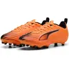 Image de Puma, Garçons, Chaussures de football, ULTRA 6 PLAY FG/AG Jr (38.5), Orange, Noir