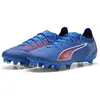 Image de Puma, Hommes, Chaussures de football, Ultra 6 Pro Fg/Ag (43), Bleu, Rouge, Blanc