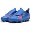 Image de Puma, Unisexe, Chaussures de football, ULTRA 6 PLAY V FG/AG RB Jr (35.5), Rouge, Blanc, Bleu