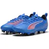 Image de Puma, Unisexe, Chaussures de football, ULTRA 6 PLAY FG/AG Jr (28), Rouge, Blanc, Bleu