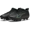 Image de Puma, Garçons, Chaussures de football, ULTRA 6 MATCH FG/AG Jr (38.5), Noir, Orange