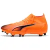 Image de Puma, Unisexe, Chaussures de football, ULTRA 6 MATCH+ FG/AG (46), Orange, Noir