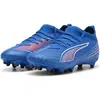 Image de Puma, Unisexe, Chaussures de football, ULTRA 6 MATCH FG/AG Jr (35.5), Bleu